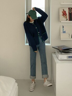 「SECRETLABEL（シークレットレーベル）のアイテム」を使った、SECRET LABELさん（レディース・162cm）の冬コーディネート