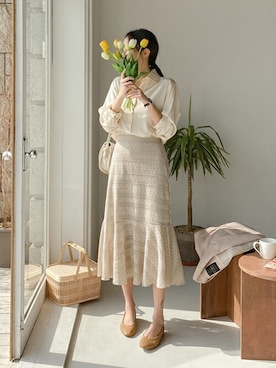 「SECRETLABEL（シークレットレーベル）のアイテム」を使った、SECRET LABELさん（レディース・162cm）の冬コーディネート