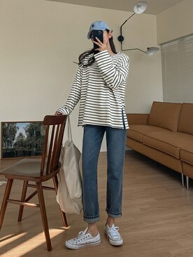 「SECRETLABEL（シークレットレーベル）のアイテム」を使った、SECRET LABELさん（レディース・162cm）の冬コーディネート