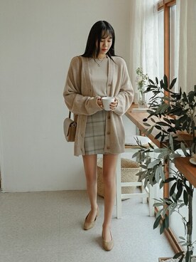 「SECRETLABEL（シークレットレーベル）のアイテム」を使った、SECRET LABELさん（レディース・162cm）の春コーディネート