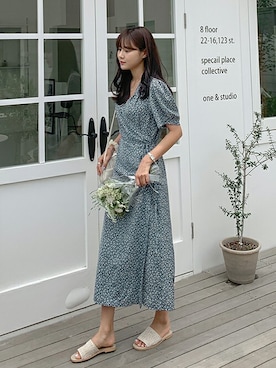 「SECRETLABEL（シークレットレーベル）のアイテム」を使った、SECRET LABELさん（レディース・162cm）の春コーディネート