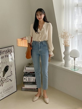 「SECRETLABEL（シークレットレーベル）のアイテム」を使った、SECRET LABELさん（レディース・162cm）の春コーディネート