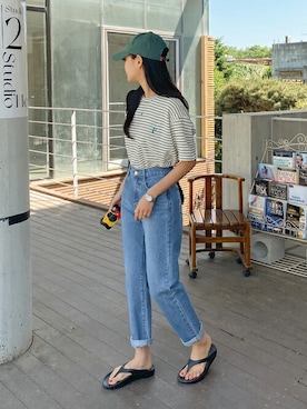 「SECRETLABEL（シークレットレーベル）のアイテム」を使った、SECRET LABELさん（レディース・162cm）の夏コーディネート