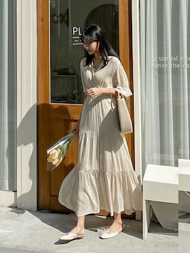 「SECRETLABEL（シークレットレーベル）のアイテム」を使った、SECRET LABELさん（レディース・162cm）の夏コーディネート