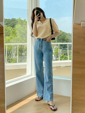 「SECRETLABEL（シークレットレーベル）のアイテム」を使った、SECRET LABELさん（レディース・162cm）の夏コーディネート