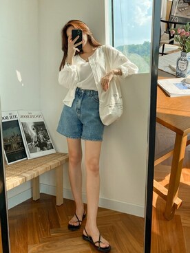 「SECRETLABEL（シークレットレーベル）のアイテム」を使った、SECRET LABELさん（レディース・162cm）の夏コーディネート