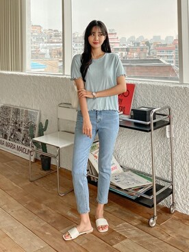 SECRET LABELさん（レディース・162cm）の夏コーディネート