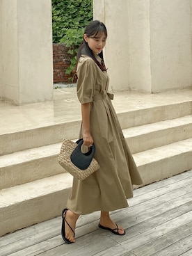 「SECRETLABEL（シークレットレーベル）のアイテム」を使った、SECRET LABELさん（レディース・162cm）の夏コーディネート