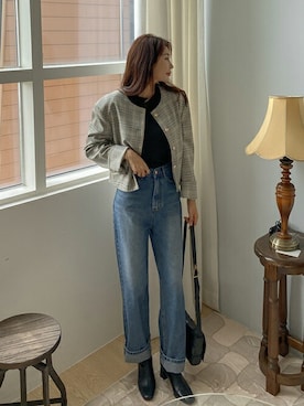 「SECRETLABEL（シークレットレーベル）のアイテム」を使った、SECRET LABELさん（レディース・162cm）の秋コーディネート