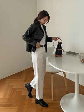 「SECRETLABEL（シークレットレーベル）のアイテム」を使った、SECRET LABELさん（レディース・162cm）の秋コーディネート