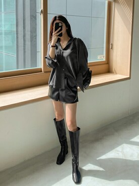 「SECRETLABEL（シークレットレーベル）のアイテム」を使った、SECRET LABELさん（レディース・162cm）の秋コーディネート