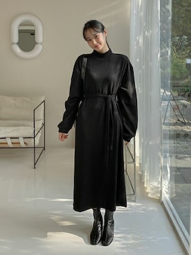 「韓国ファッション」｜SECRET LABELさん（レディース・162cm）の秋コーディネート