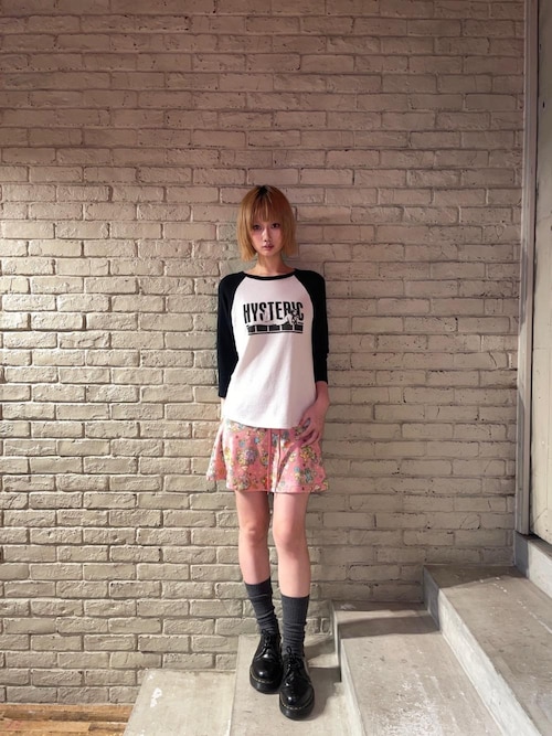 HYSTERIC AGENT 七分袖Tシャツ（Tシャツ/カットソー）｜HYSTERIC