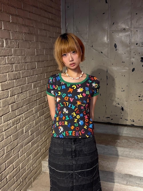 スクラッチロングデニムスカート（スカート）｜HYSTERIC GLAMOUR