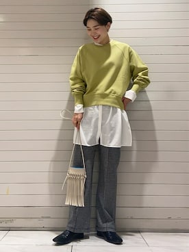 SAKAWAさん（レディース・161cm）の冬コーディネート