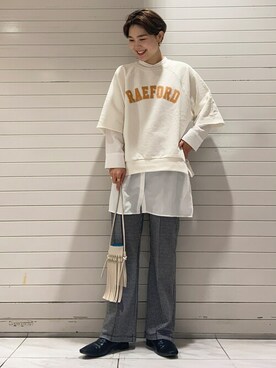 SAKAWAさん（レディース・161cm）の冬コーディネート