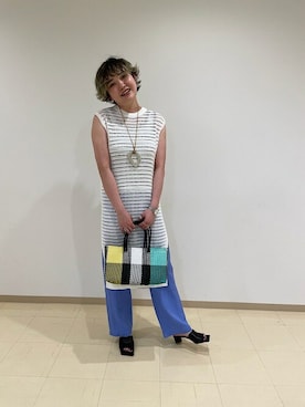 「diminutivo」｜立川さん（レディース・172cm）の春コーディネート