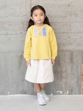 「RAGMART（ラグマート）のアイテム」を使った、RAGMARTさん（キッズ・110cm）の春コーディネート