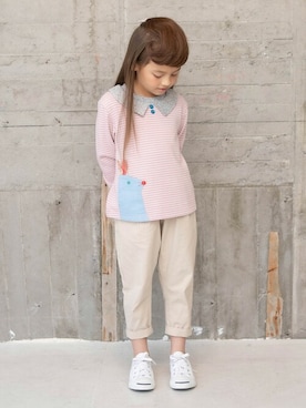 「RAGMART（ラグマート）のアイテム」を使った、RAGMARTさん（キッズ・110cm）の春コーディネート