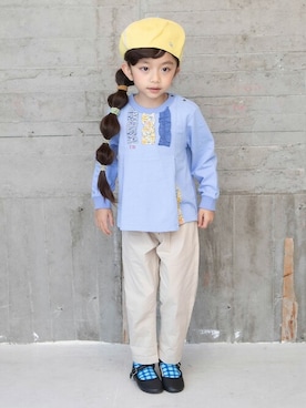 「RAGMART（ラグマート）のアイテム」を使った、RAGMARTさん（キッズ・110cm）の春コーディネート