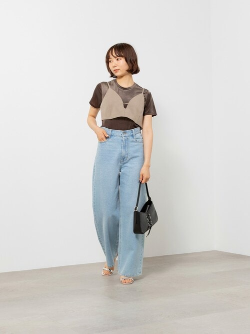 ◇【美人百花掲載】レースアップセミショルダーバッグ