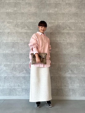 「シャツ 」｜yuka11288さん（レディース・151cm）の冬コーディネート