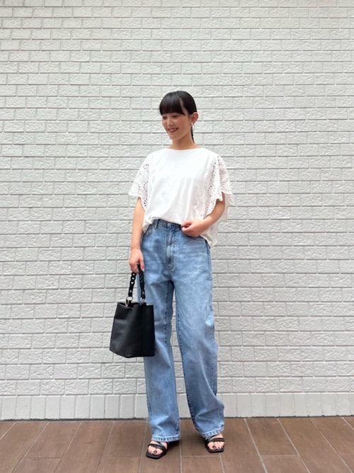 le.coeur blanc♡オーセンティックストレートデニム le.coeur blanc｜オーセンティックストレートデニム | Rakuten