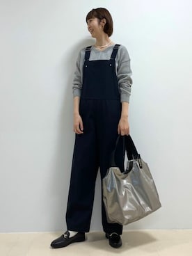 「Jack Gomme（ジャックゴム）のアイテム」を使った、mayuさん（レディース・162cm）の冬コーディネート