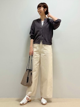 「marco masi（マルコマージ）のアイテム」を使った、mayuさん（レディース・162cm）の春コーディネート