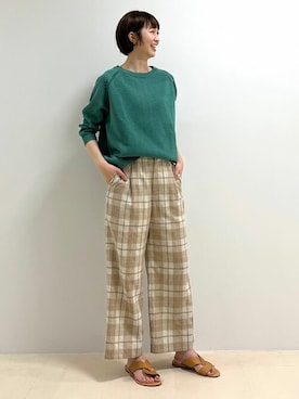 「フレンチカジュアル」｜mayuさん（レディース・162cm）の春コーディネート