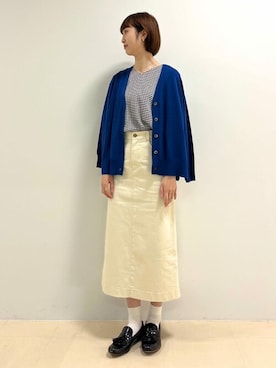 「フレンチカジュアル」｜mayuさん（レディース・162cm）の夏コーディネート