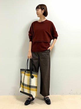 「Jack Gomme（ジャックゴム）のアイテム」を使った、mayuさん（レディース・162cm）の夏コーディネート