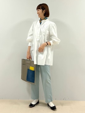 「Repetto（レペット）のアイテム」を使った、mayuさん（レディース・162cm）の冬コーディネート