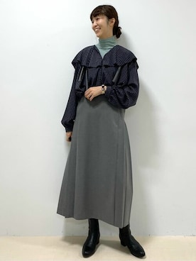 mayuさん(レディース・162cm)の冬コーディネート