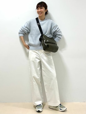 「Jack Gomme（ジャックゴム）のアイテム」を使った、mayuさん（レディース・162cm）の冬コーディネート