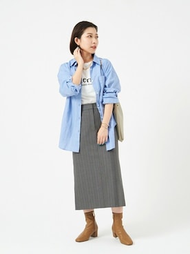 「tov（トーヴ）のアイテム」を使った、tomiさん（レディース・157cm）の秋コーディネート
