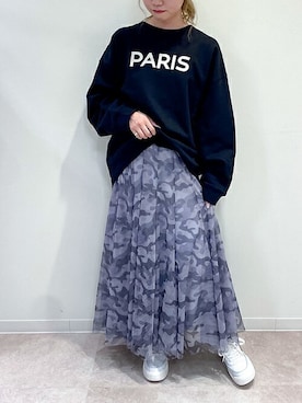 Staff_Sさん(レディース・156cm)の冬コーディネート