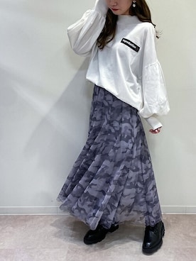 Staff_Sさん(レディース・156cm)の冬コーディネート