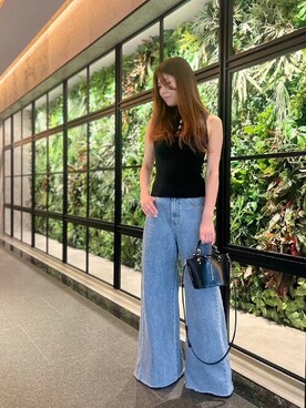 「Desert　Rose（デザートローズ）のアイテム」を使った、Staff_Sさん（レディース・160cm）の夏コーディネート