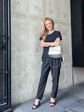 Staff_Sさん（レディース・156cm）の夏コーディネート