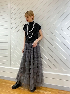 Staff_Sさん（レディース・168cm）の夏コーディネート