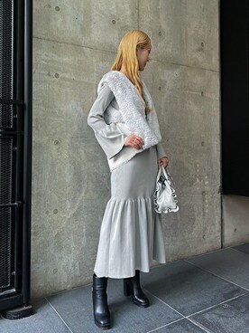 「RIPANI(リパーニ)のアイテム」を使った、Staff_Sさん(レディース・162cm)の秋コーディネート