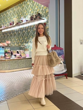 「MAISON MAVERICK PRESENTS（メゾンマベリックプレゼンツ）のアイテム」を使った、Staff_Sさん（レディース・156cm）の秋コーディネート