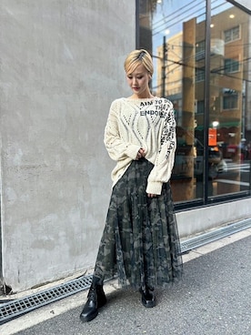 Staff_Sさん(レディース・162cm)の秋コーディネート