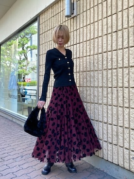 Staff_Sさん（レディース・168cm）の秋コーディネート