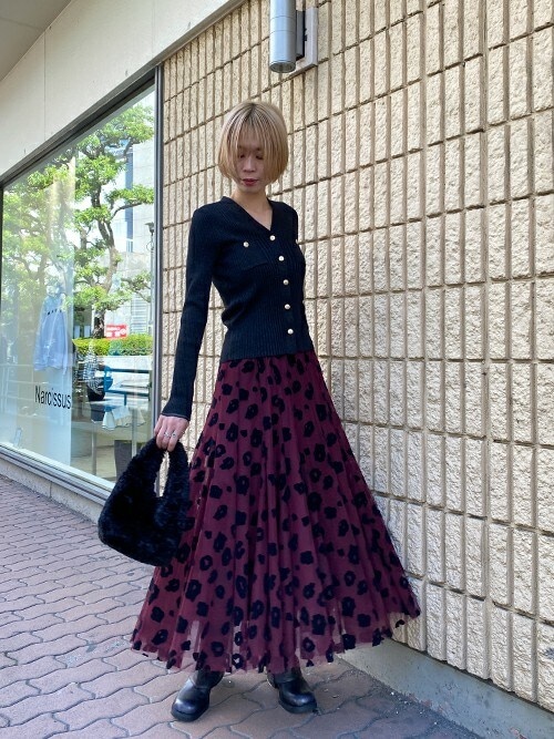 【SALE】【Desert Rose】Vネックラメリブニットカーディガン■BDKT-53 Desert Rose カーディガン 「DESERT ROSE/デザートローズ」V