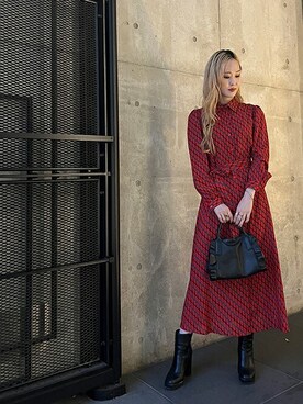 「RIPANI(リパーニ)のアイテム」を使った、Staff_Sさん(レディース・162cm)の秋コーディネート