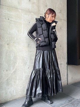 「Desert　Rose（デザートローズ）のアイテム」を使った、Staff_Sさん（レディース・165cm）の秋コーディネート