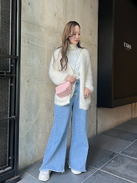 「Desert　Rose（デザートローズ）のアイテム」を使った、Staff_Sさん（レディース・162cm）の秋コーディネート
