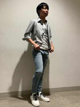 TORNADO MART_officialさん(メンズ・170cm)の夏コーディネート